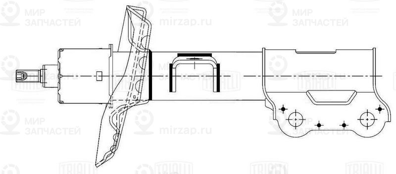 Амортизатор TRIALLI AG08328
