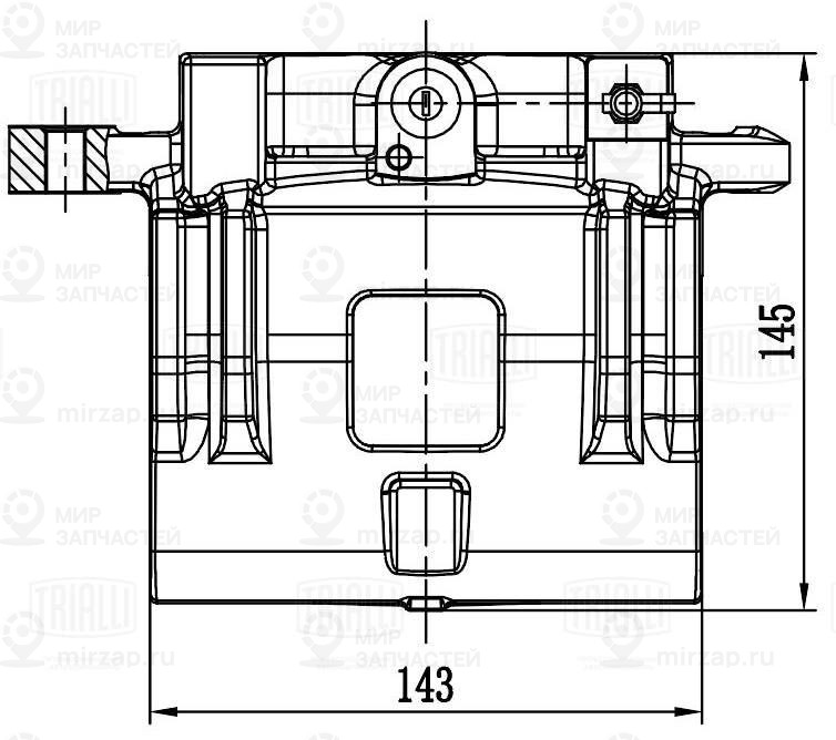 Тормозной суппорт TRIALLI CF206602