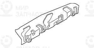 Теплоизоляционный экран
 BMW 11657620956