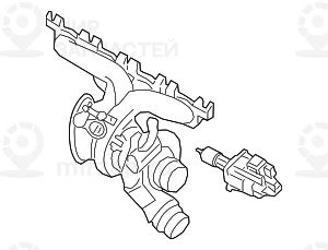Austausch Turbolader
 BMW 11658631891