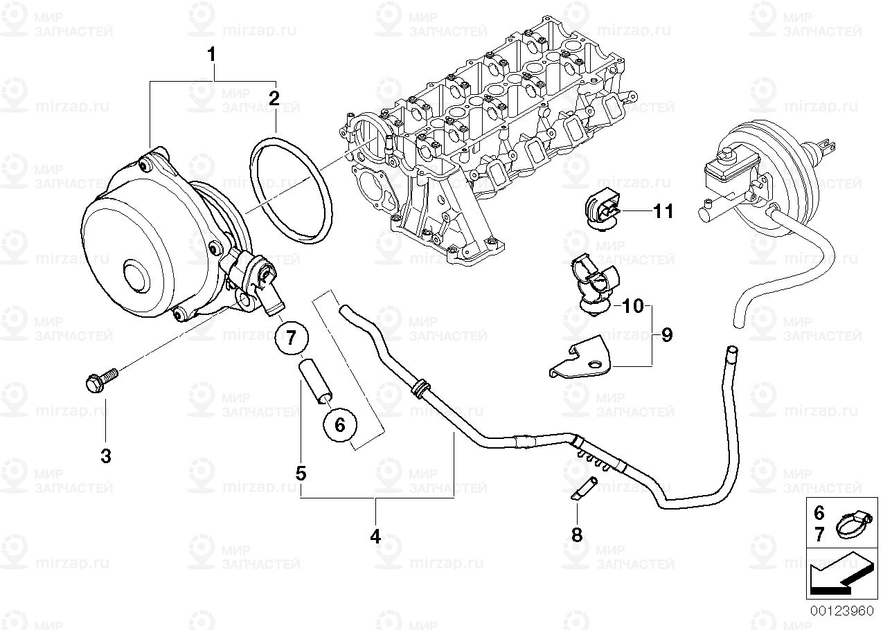 Вакуумный Насос
 BMW 11667791232