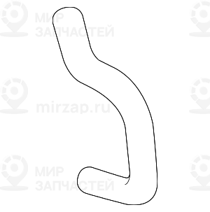 Шланг радиатора сист.рециркуляции ог-
 BMW 11718507308