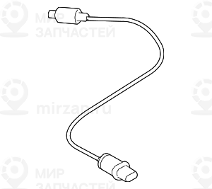 Лямбда-зонд контроля за работой кат. L= 380MM
 BMW 11787544655