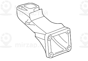 Опорная пята кронштейна П
 BMW 11811138249