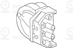 Крышка распределителя зажигания! заменен на 12111725070
 BMW 12111715905