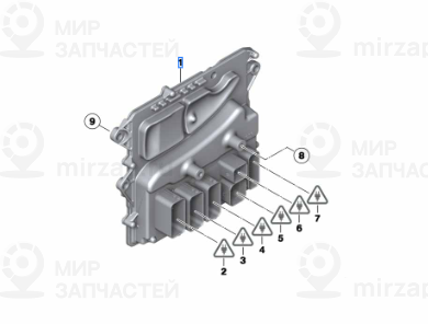 Базовый эбу dme
 BMW 12147620419