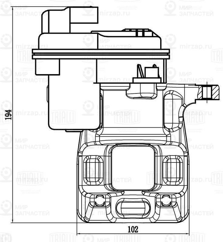 Тормозной суппорт TRIALLI CF800184