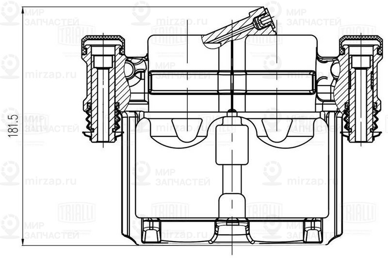 Тормозной суппорт TRIALLI CF800424