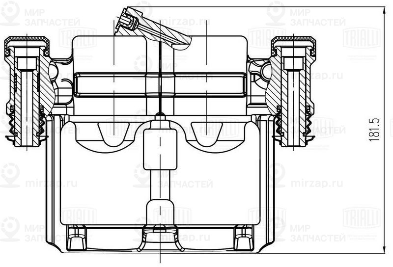 Тормозной суппорт TRIALLI CF800425