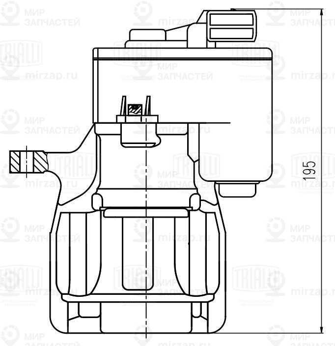 Тормозной суппорт TRIALLI CF800427