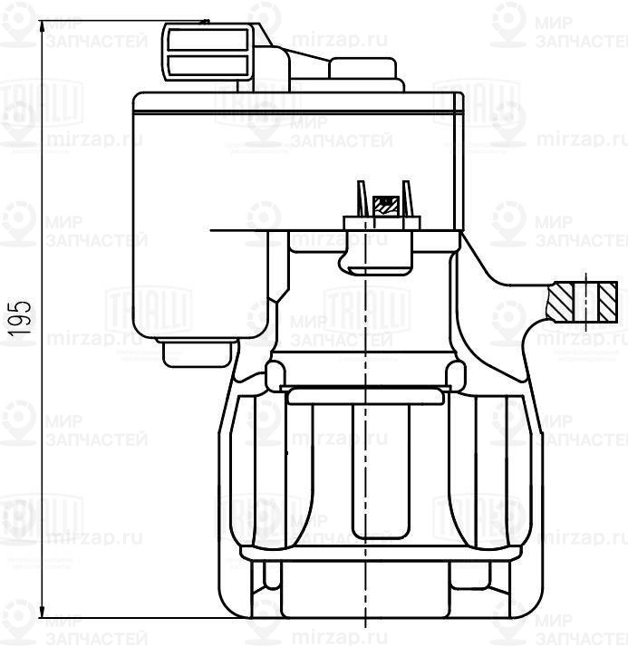 Тормозной суппорт TRIALLI CF800428