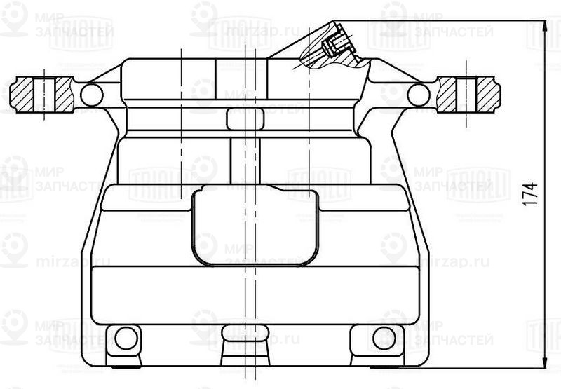 Тормозной суппорт TRIALLI CF800440