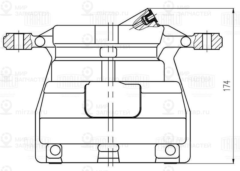 Тормозной суппорт TRIALLI CF800443