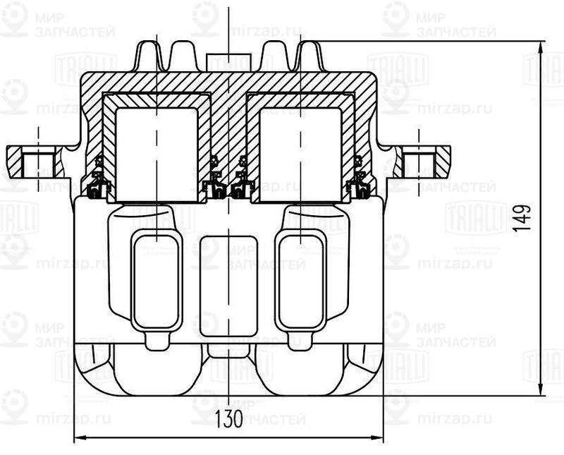 Тормозной суппорт TRIALLI CF800457