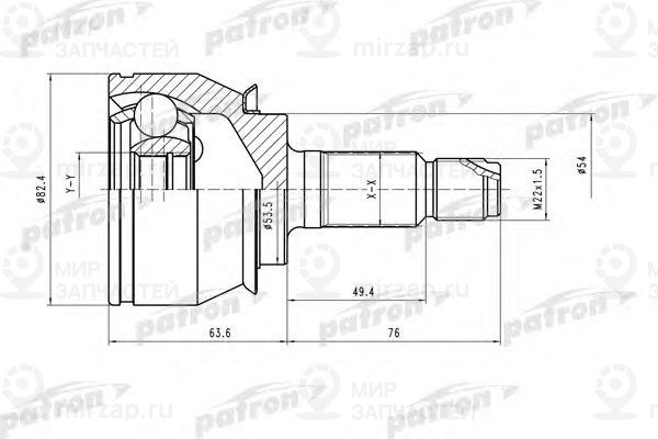 Запчасть PATRON PCV1520