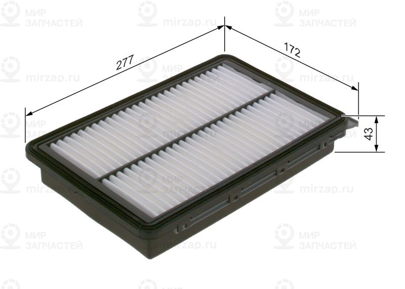 Воздушный фильтр BOSCH F026400617