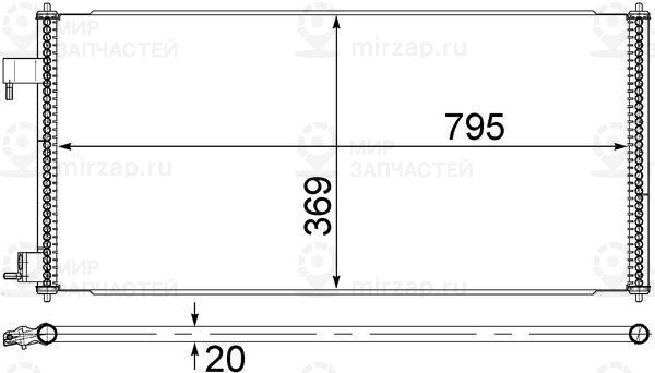 Запчасть MAHLE AC689000S