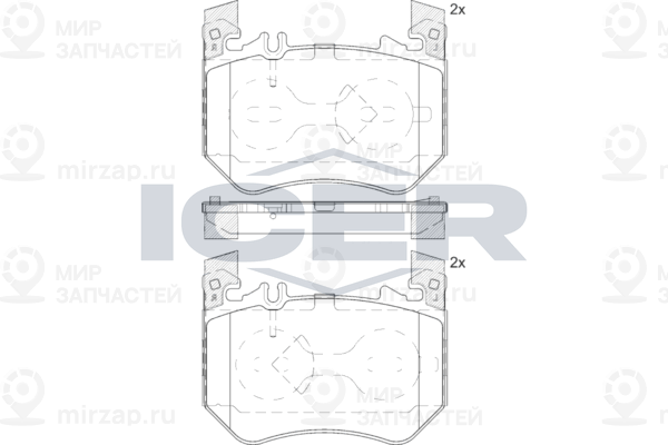 Запчасть ICER 182439