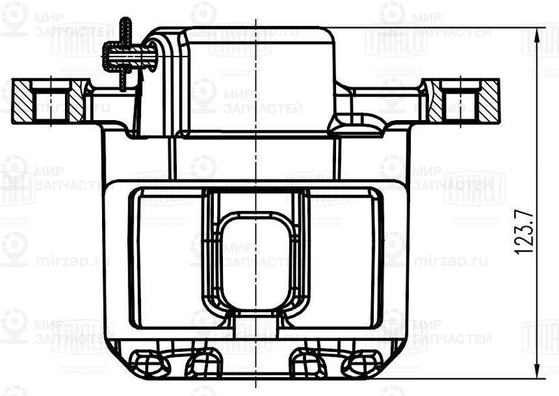 Тормозной суппорт TRIALLI CF203502