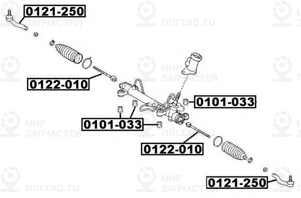 Запчасть ASVA 0101033