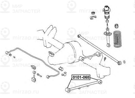 Запчасть ASVA 0101068