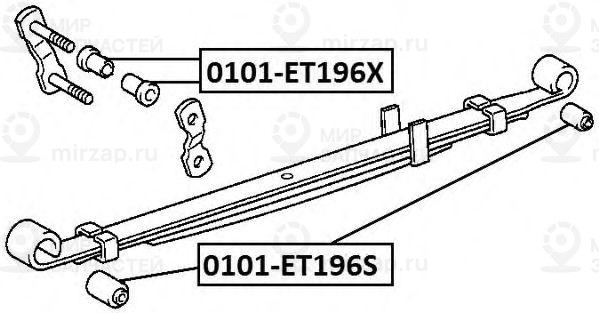 Запчасть ASVA 0101ET196S