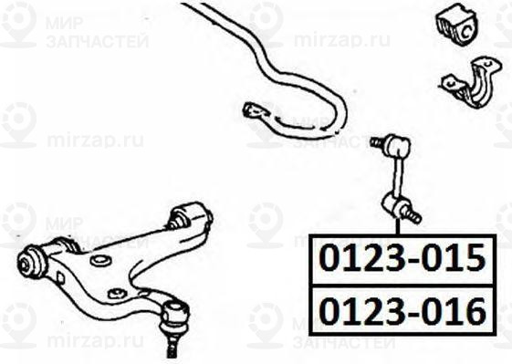 Запчасть ASVA 0123016