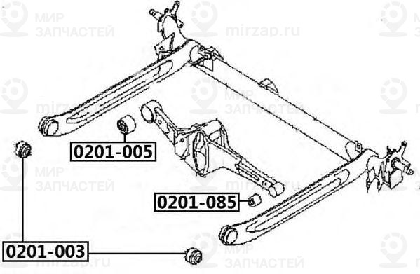 Запчасть ASVA 0201085