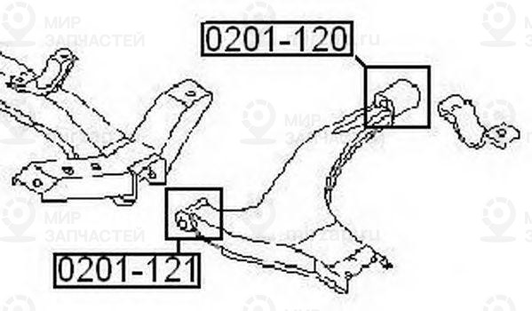 Запчасть ASVA 0201121