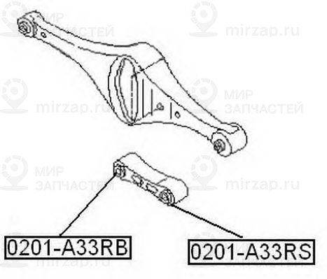 Запчасть ASVA 0201A33RS