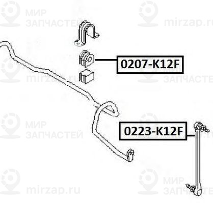 Запчасть ASVA 0207K12F