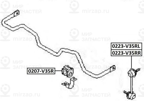 Запчасть ASVA 0207V35R