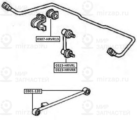 Запчасть ASVA 0307HRVR13