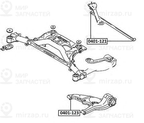 Запчасть ASVA 0401121