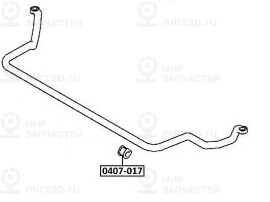 Запчасть ASVA 0407017