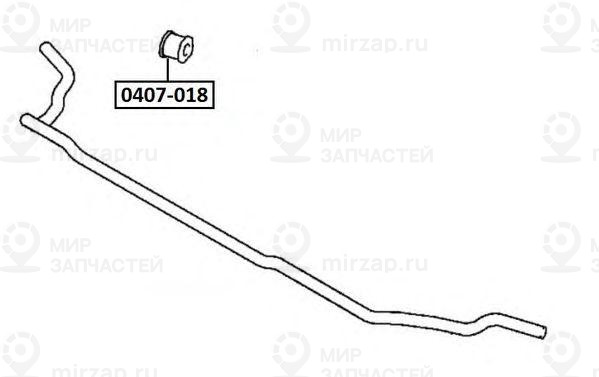 Запчасть ASVA 0407018