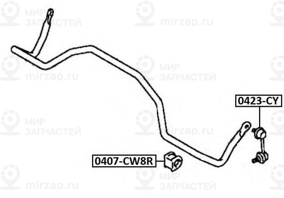 Запчасть ASVA 0407CW8R