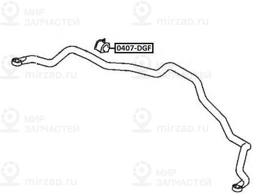 Запчасть ASVA 0407DGF