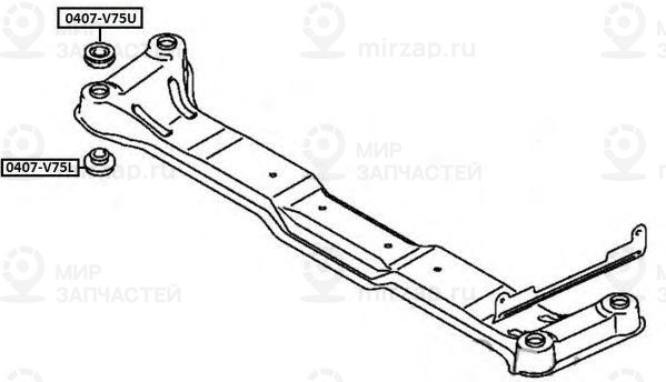 Запчасть ASVA 0407V75L
