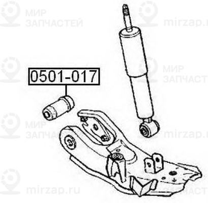 Запчасть ASVA 0501017