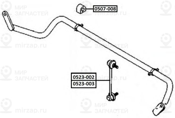 Запчасть ASVA 0507008