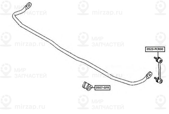 Запчасть ASVA 0507GFR