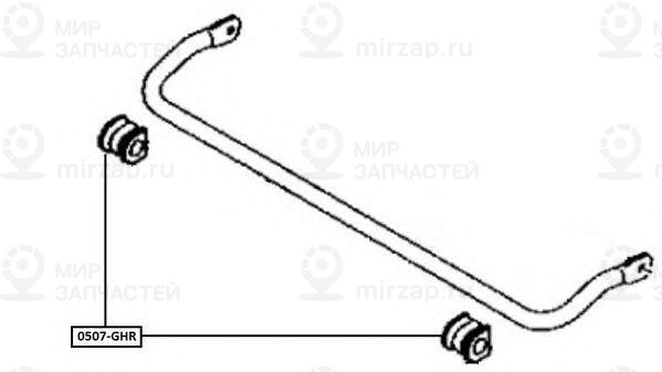 Запчасть ASVA 0507GHR