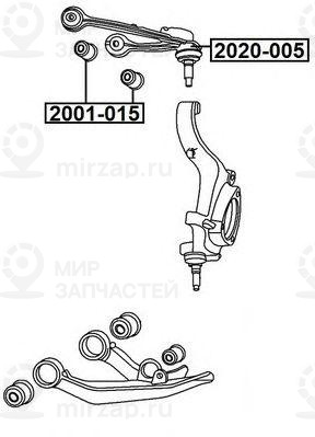 Запчасть ASVA 2001015