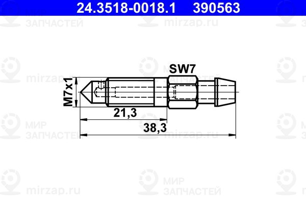 Запчасть ATE 24351800181