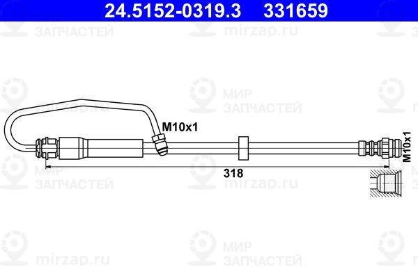 Запчасть ATE 24515203193