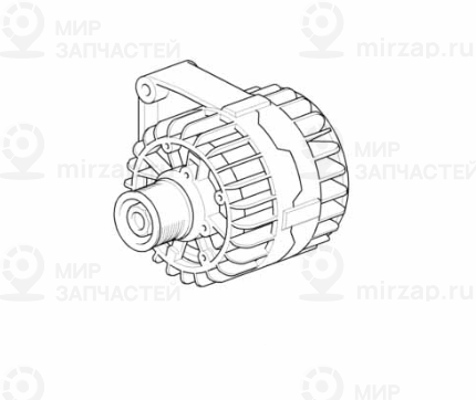 Компактный генератор 120A
 BMW 12311407440