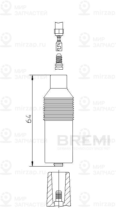 Запчасть BREMI 102051