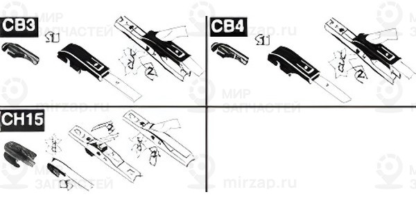 Запчасть CHAMPION X43W10