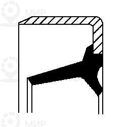 Запчасть CORTECO 01033944B